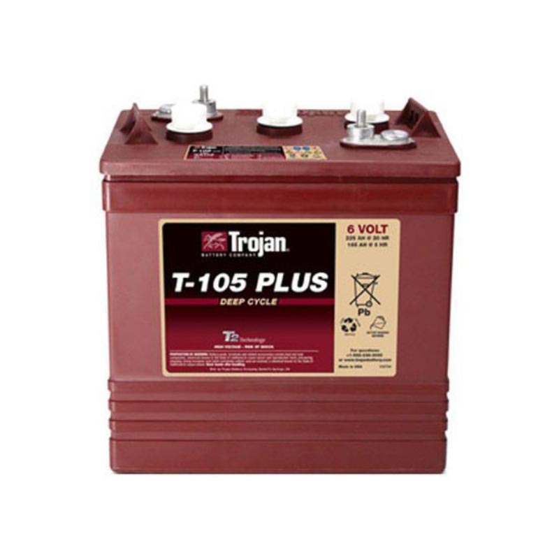 Batterie Trojan T105+ 6V - 225Ah