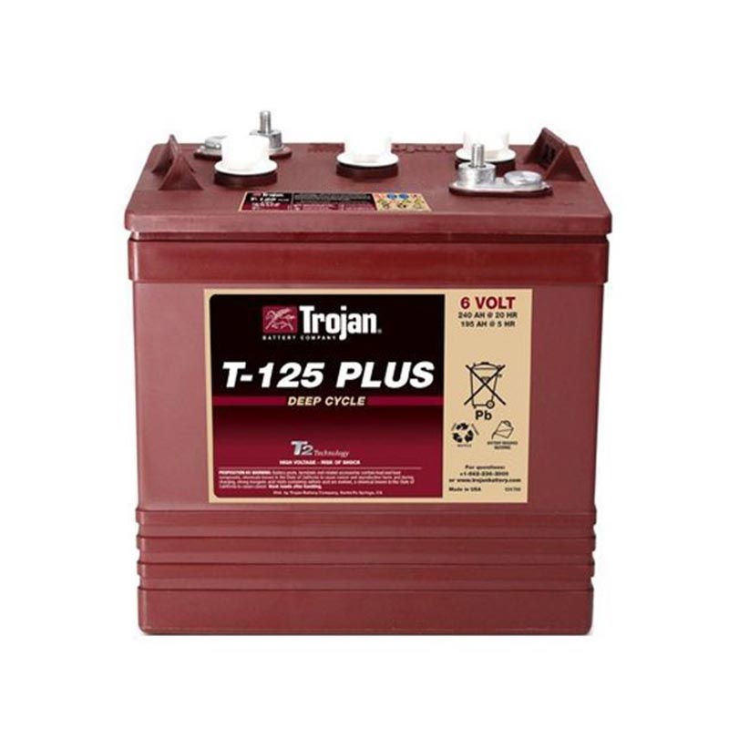 Batterie Trojan T125+ 6V - 240Ah